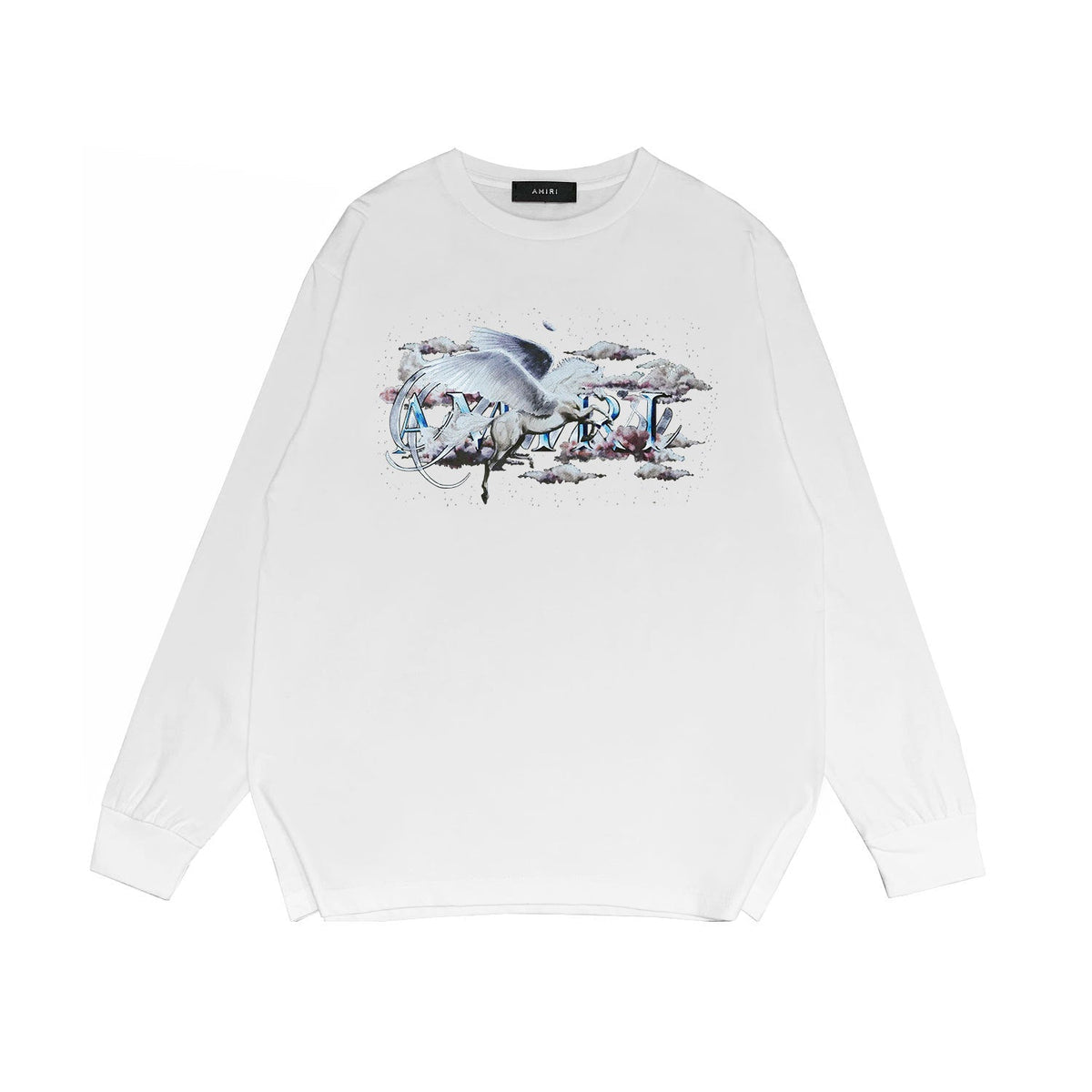 Amiri Long Sleeve Shirt Fashion Brand Long Sleeve Long-Sleeved T-shirt Blouse
