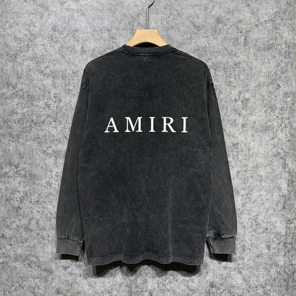 Amiri Long-Sleeve Shirt Vintage Long Sleeve T-shirt