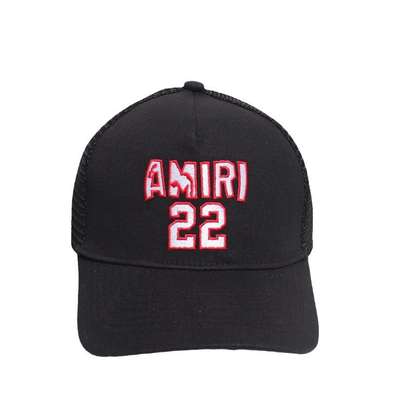 Amiri Hat Baseball Cap, Cap, Casual Versatile Truck Driver Cap Fishing Cap