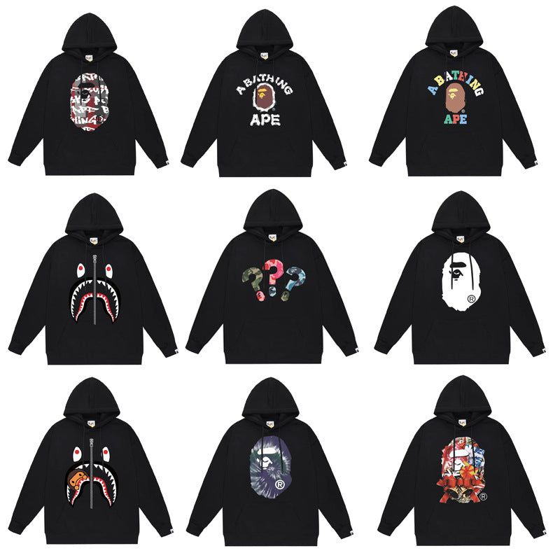 Bathing Ape Hoodie Fall/Winter Hooded Sweater