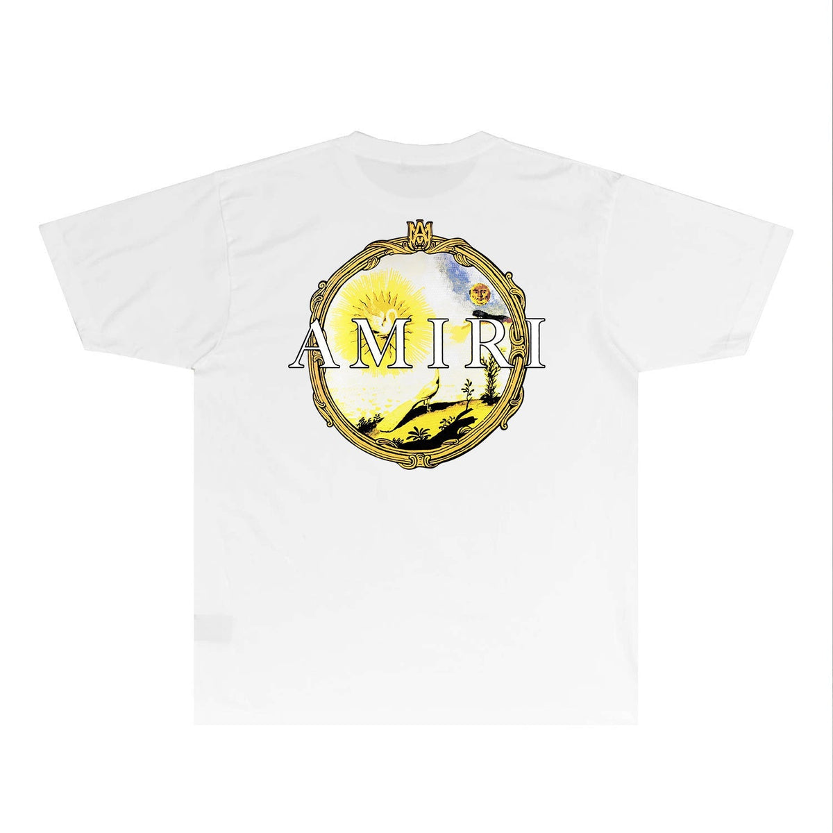 Amiri T Shirts Fashion Brand T Shirt Short Sleeve T-shirt Blouse