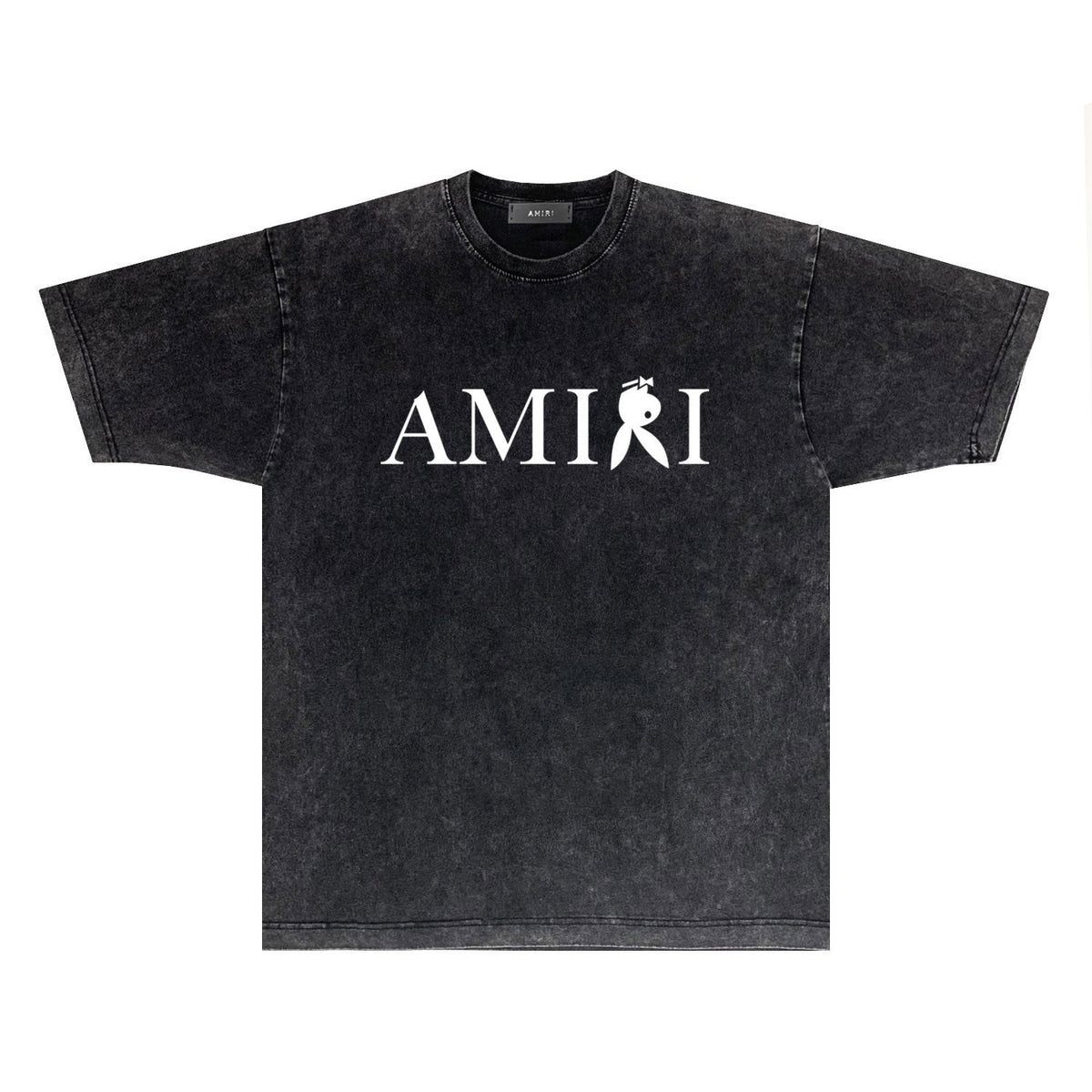 Amiri T-Shirt Vintage Distressed Short-Sleeved T-shirt