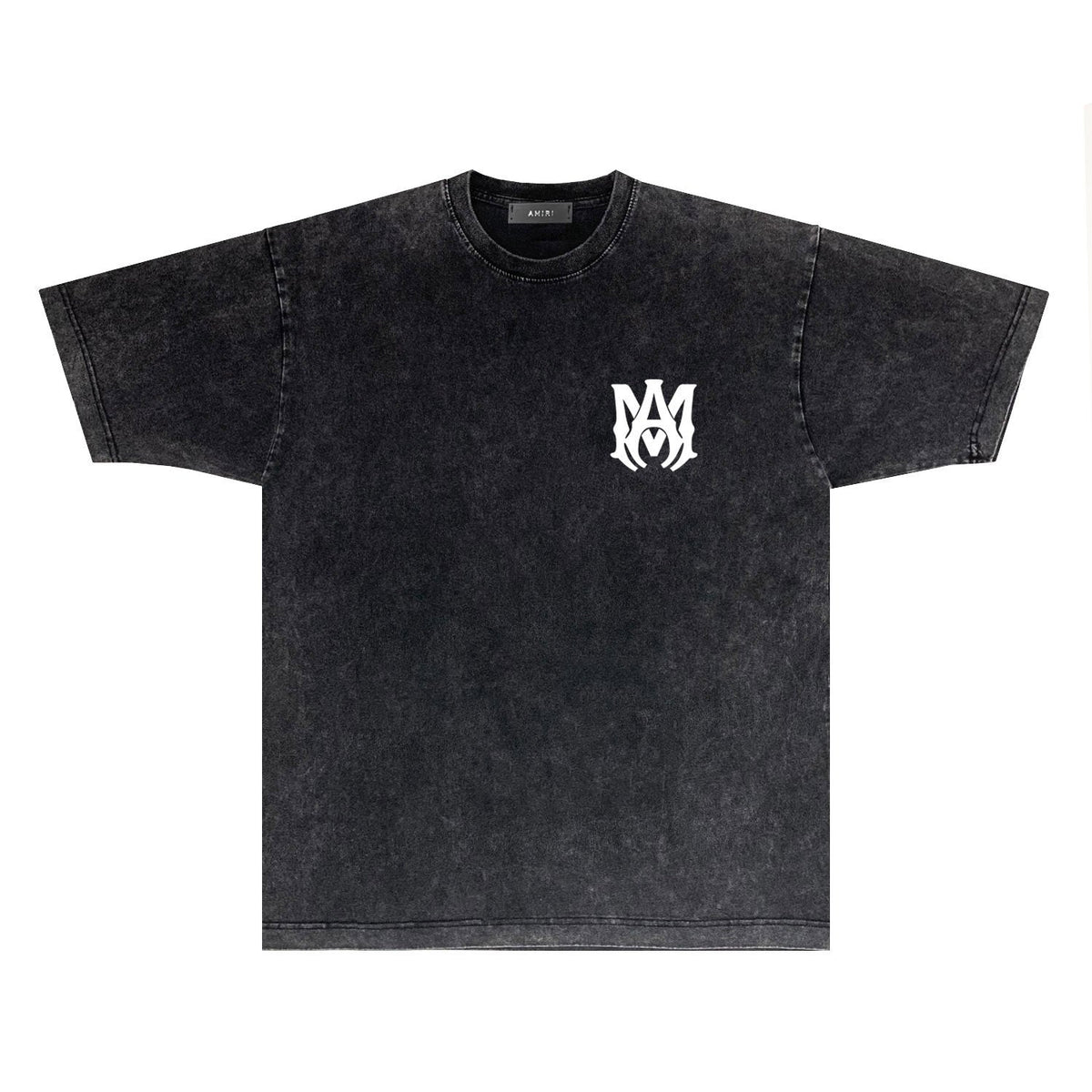 Amiri T-shirt Washed and Worn Retro Short Sleeve T-shirt