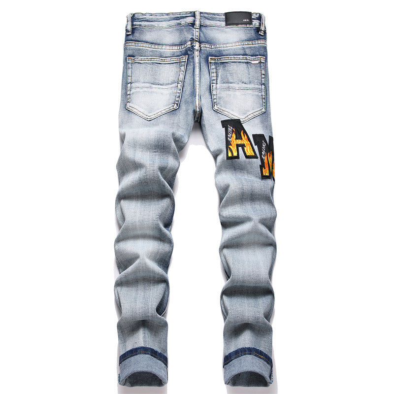 Amiri Jeans Ripped Stretch Jeans