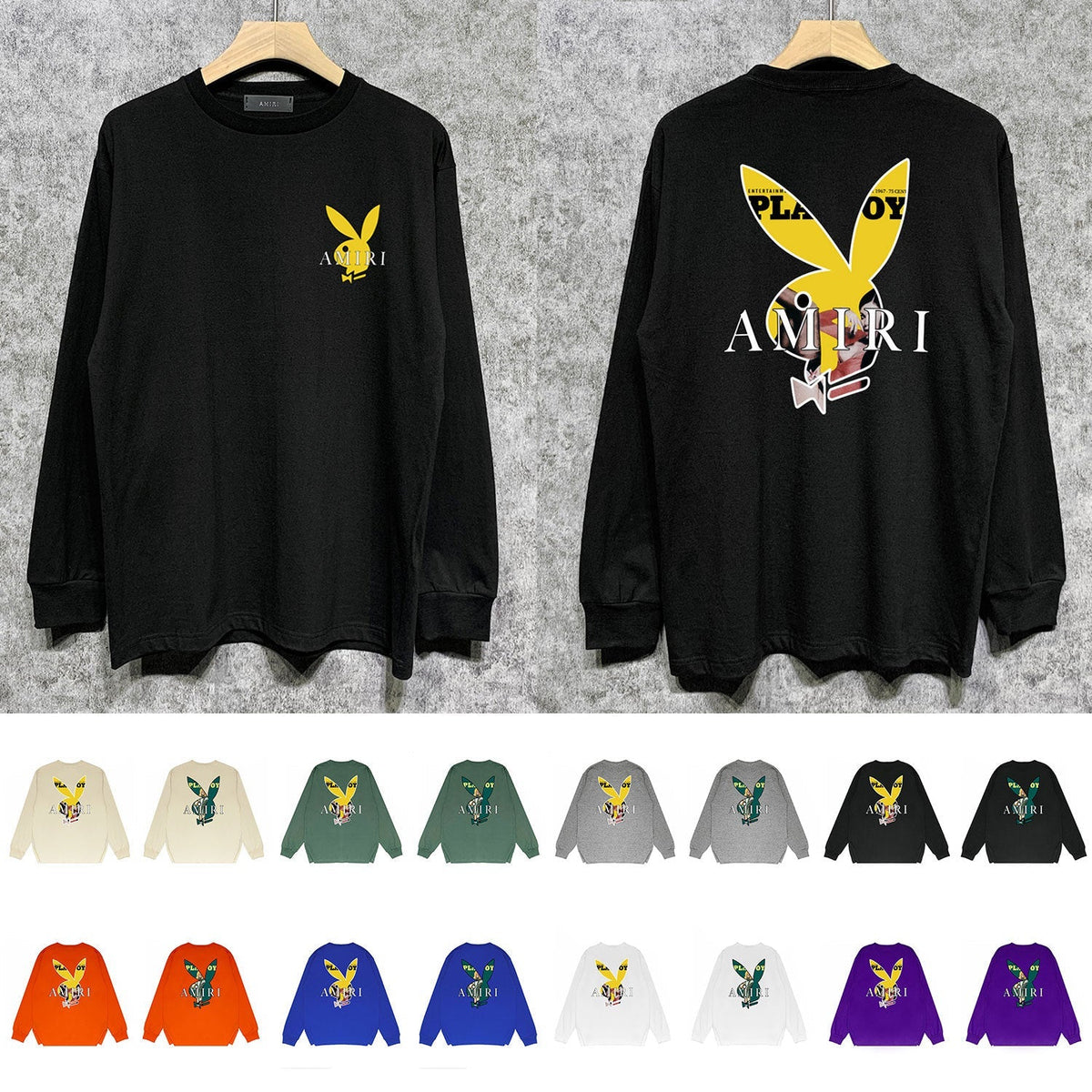 Amiri Sweatshirt Long Sleee Shirts