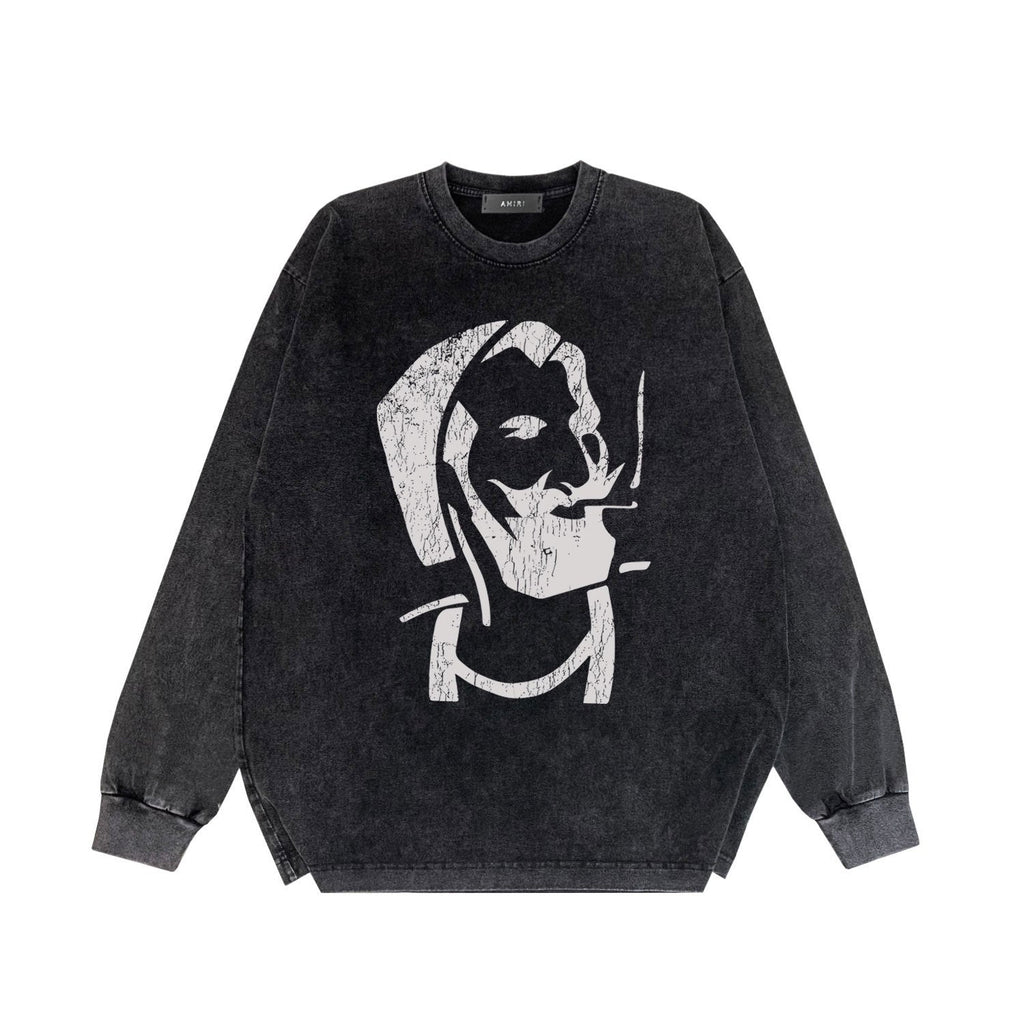Amiri Long-Sleeve Shirt Vintage Long Sleeve T-shirt