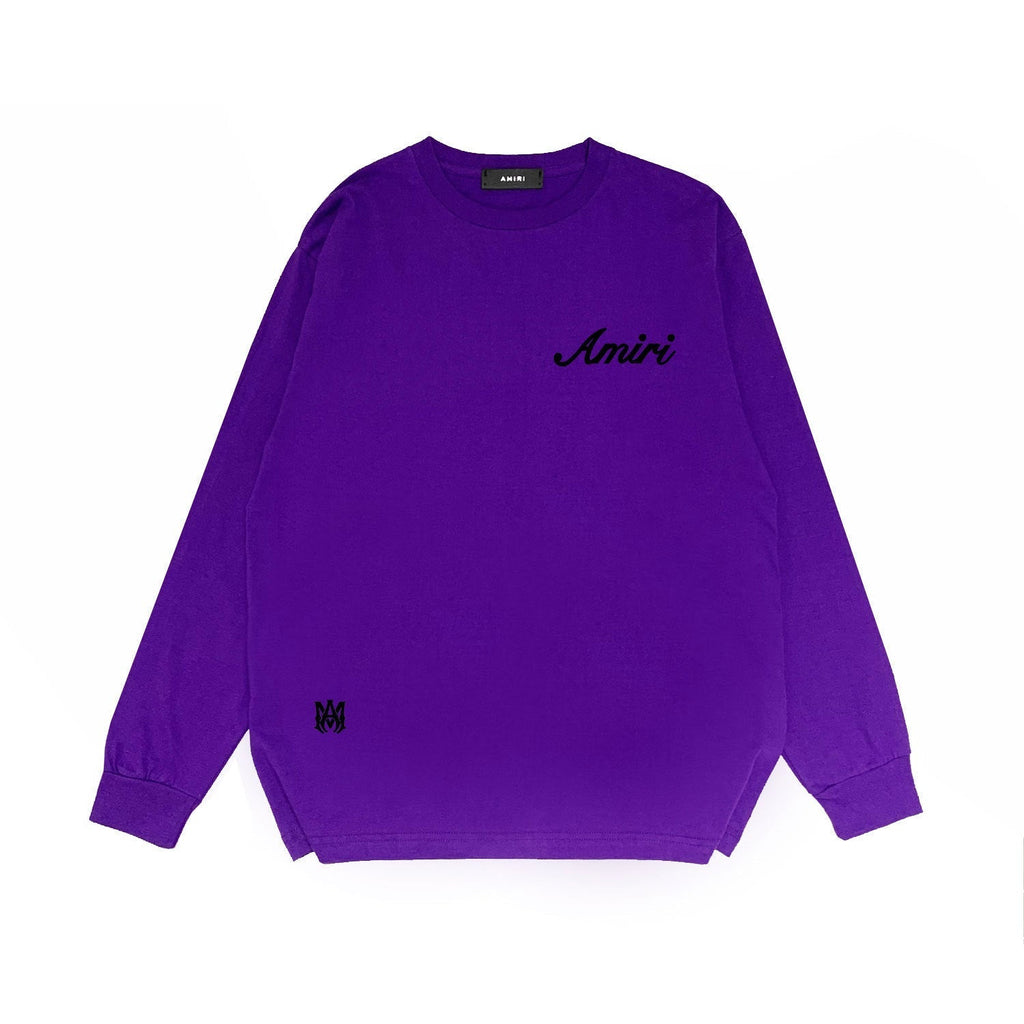 Amiri Long Sleeve Shirt Long Sleeve Long-Sleeved T-Shirt Blouse