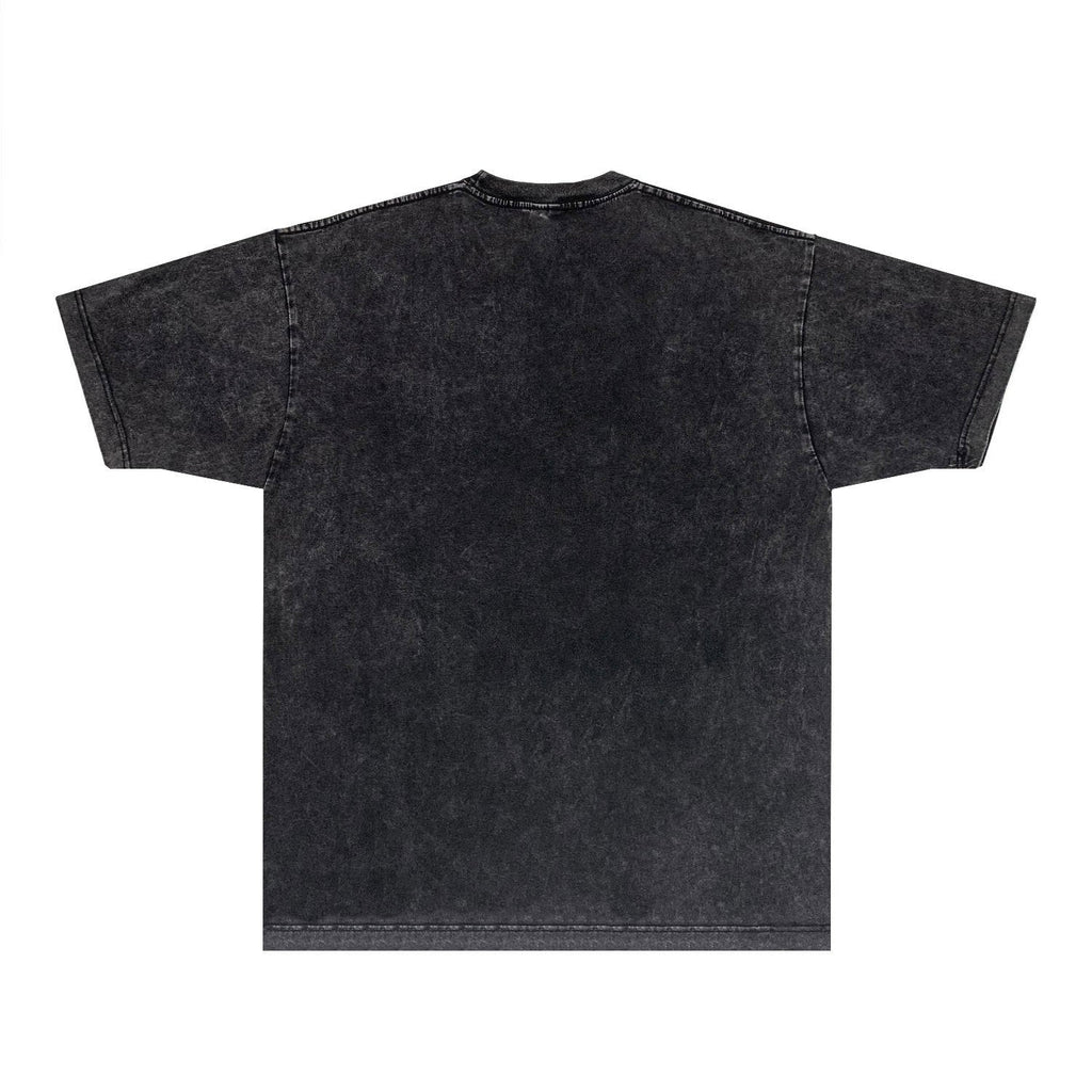Amiri T Shirts Washed and Worn Retro Short Sleeve T-shirt
