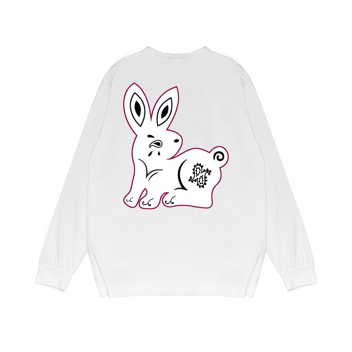 Amiri Long-Sleeve Shirt Creative Bunny Printed Casual Long-Sleeve Shirt