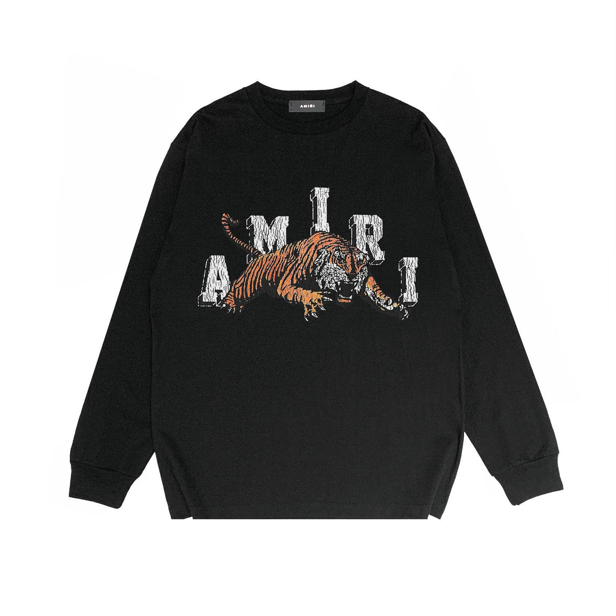 Amiri Long Sleeve Shirt Fashion Brand Long Sleeve Long-Sleeved T-shirt Blouse