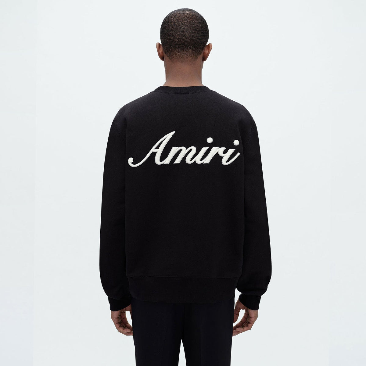 Amiri Long Sleeved Shirt Fashion Brand Crew Sweatshirts round Neck Sweater