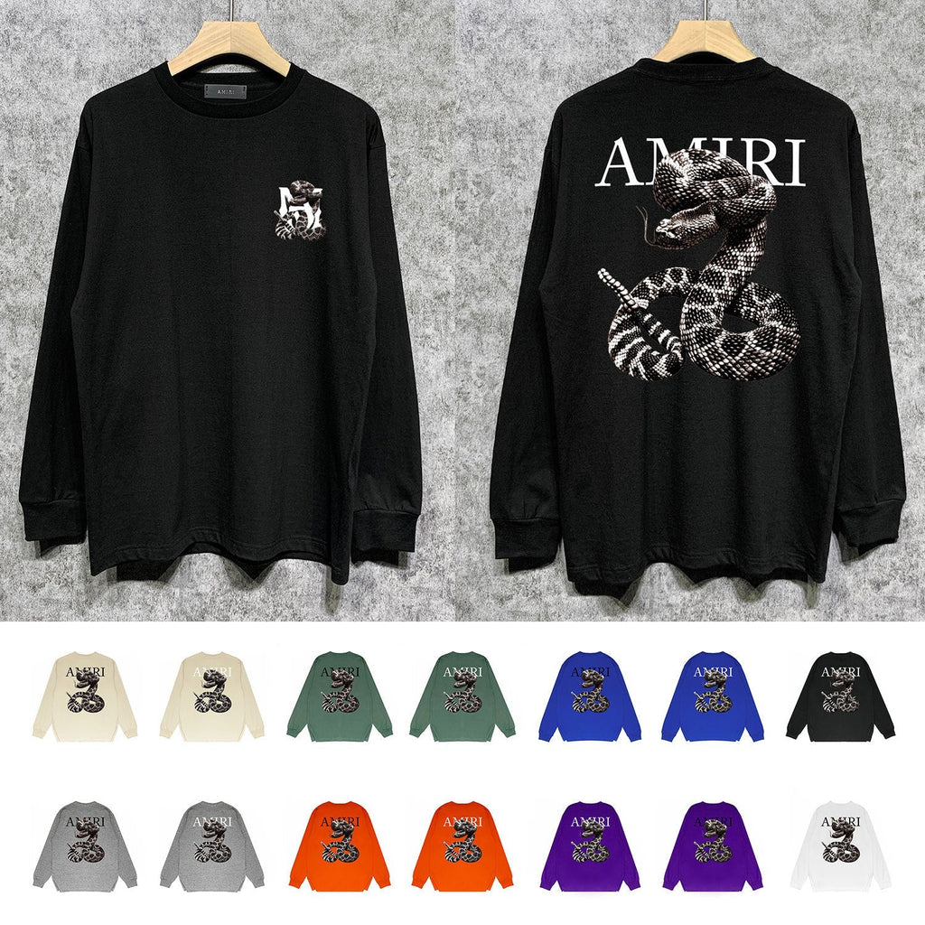 Amiri Sweatshirt Long Sleee Shirts