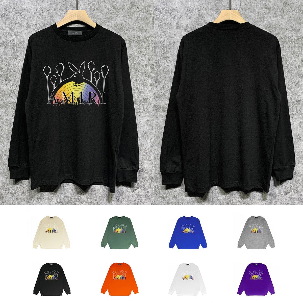 Amiri Sweatshirt Long Sleee Shirts
