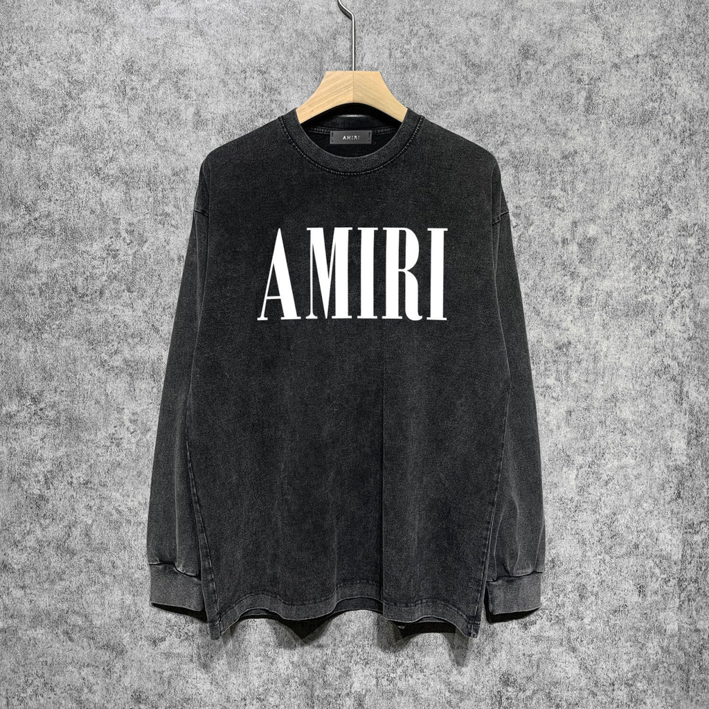 Amiri Long-Sleeve Shirt Vintage Long Sleeve T-shirt