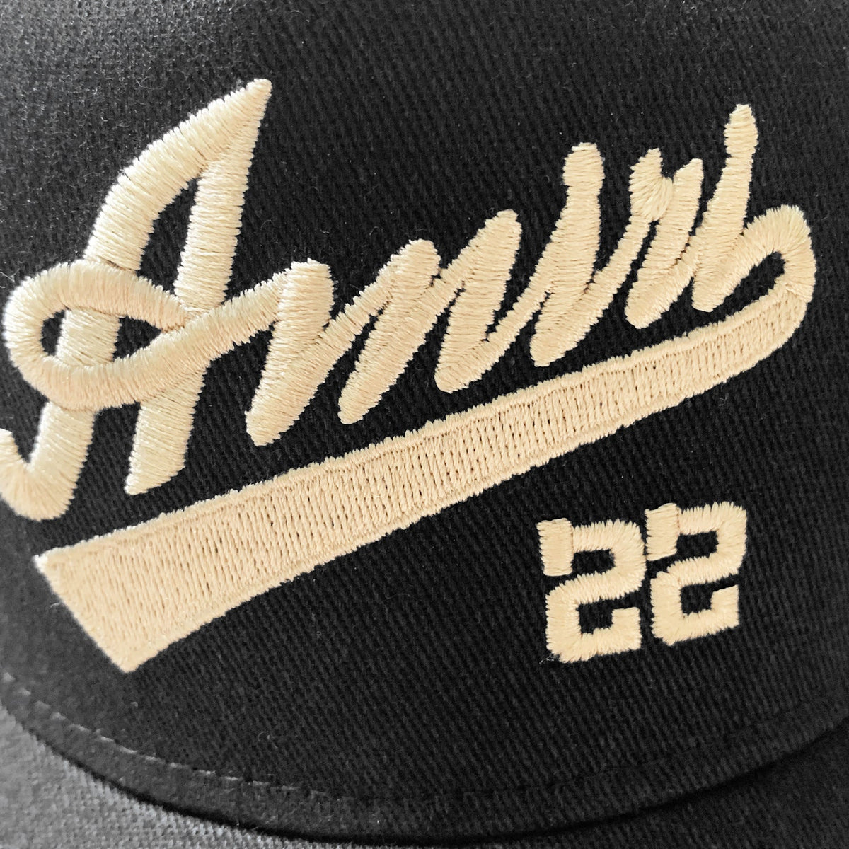 Amiri hat embroidered hat