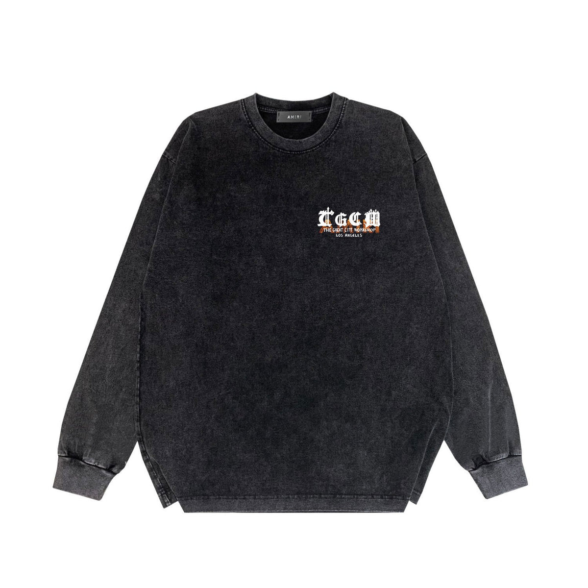 Amiri Long-Sleeve Shirt Vintage Long Sleeve T-shirt