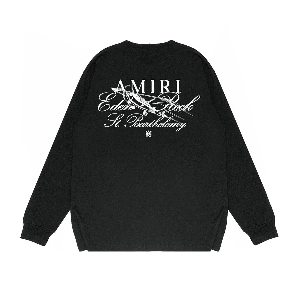 Amiri Long Sleeve Shirt Long Sleeve Long-Sleeved T-Shirt Blouse
