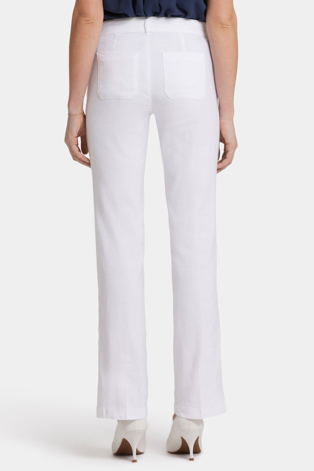 Trouser Pants In Petite - Optic White