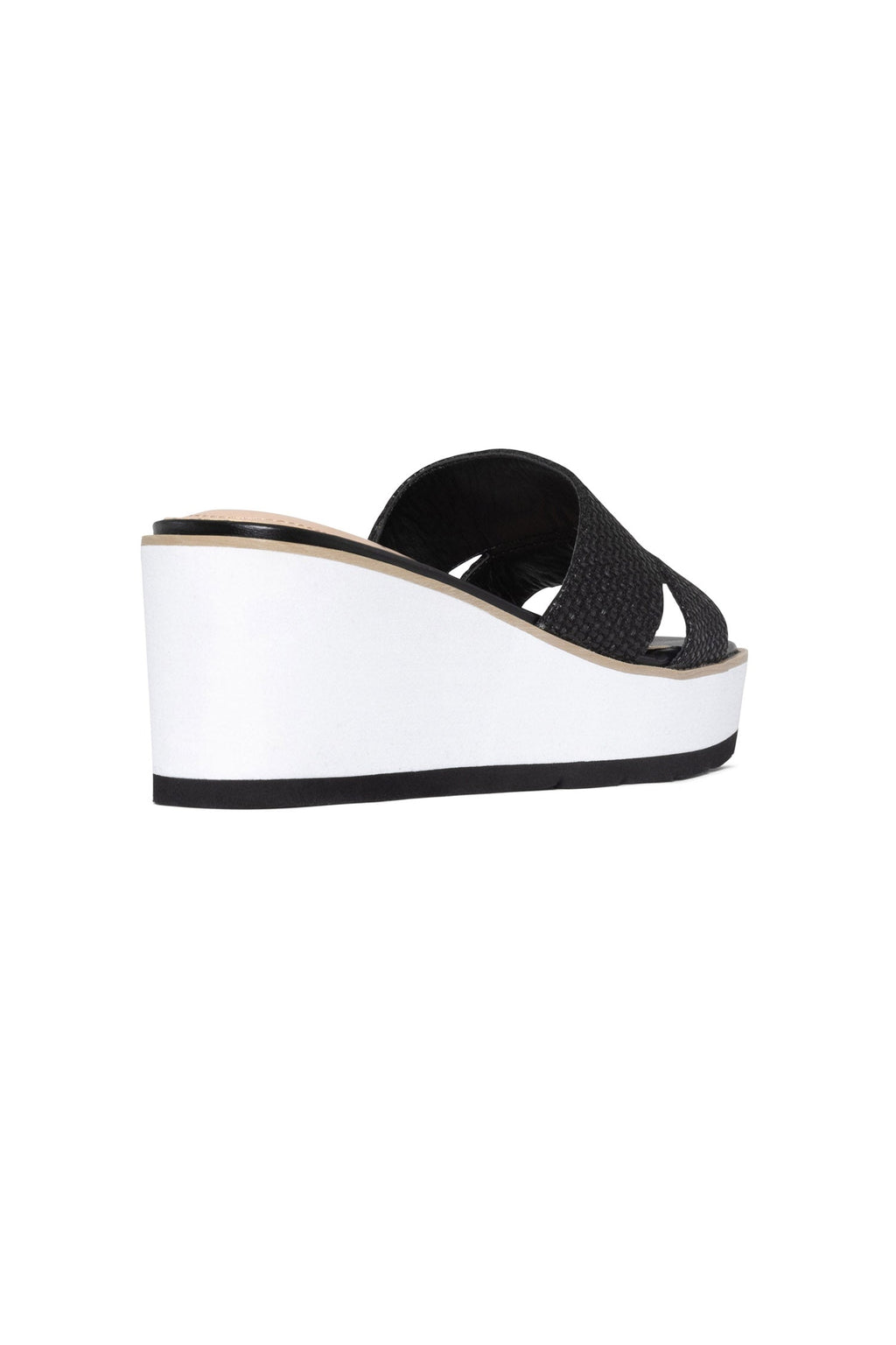 Raizy Wedge Sandals - Black