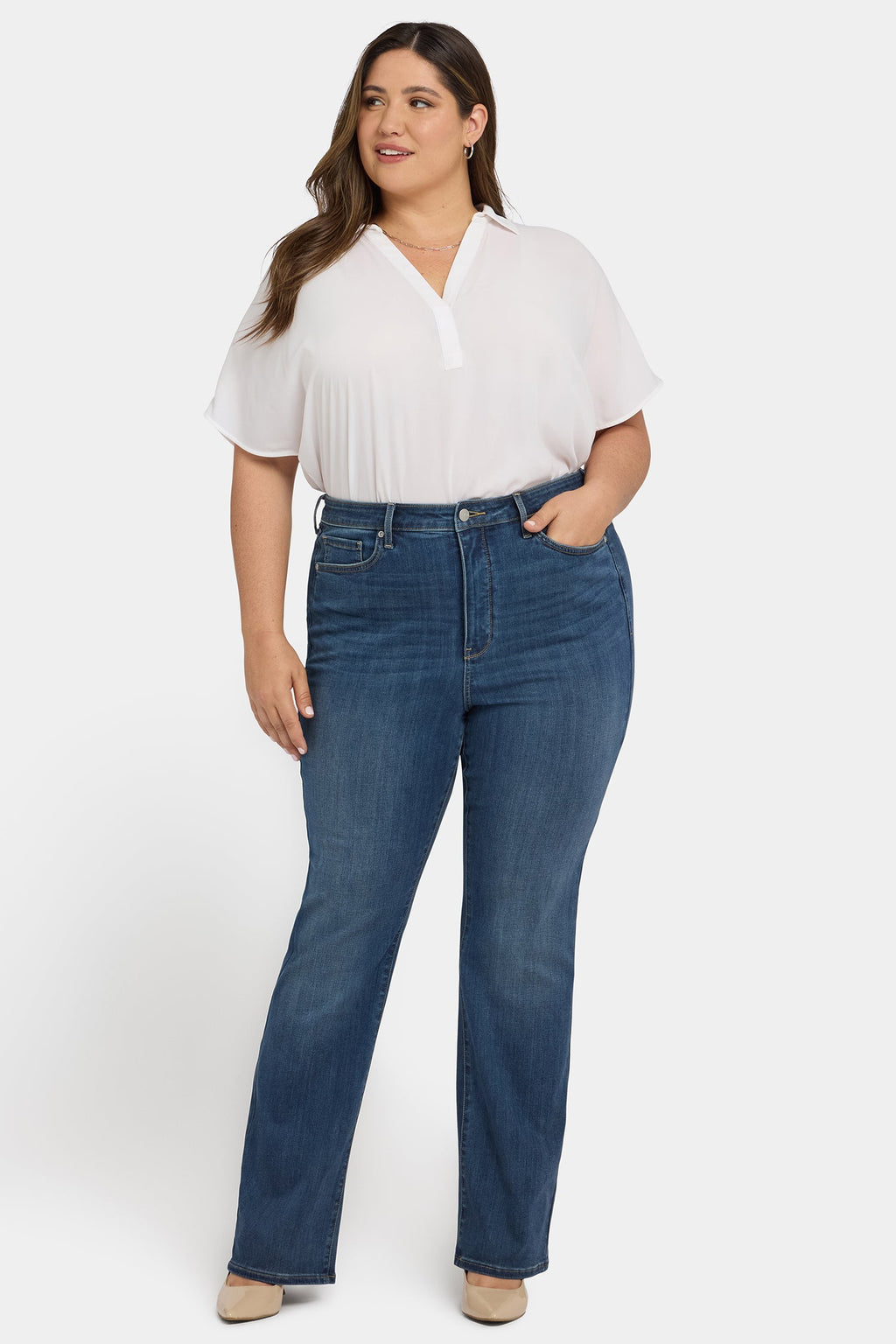 Barbara Bootcut Jeans In Plus Size - Serendipity