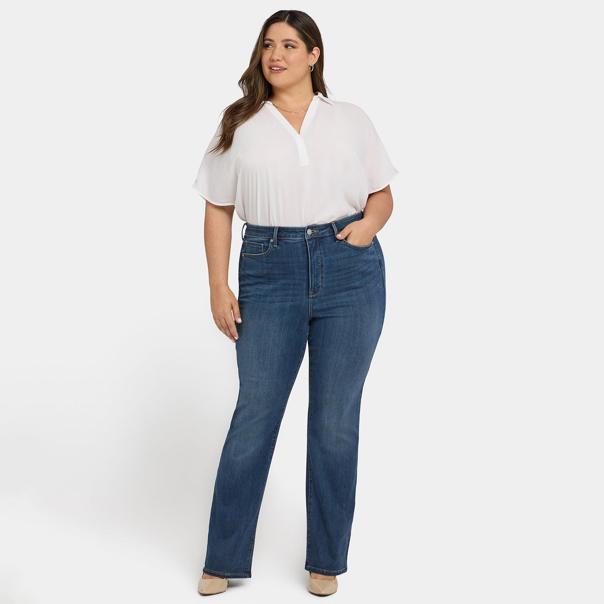 Barbara Bootcut Jeans In Plus Size - Serendipity