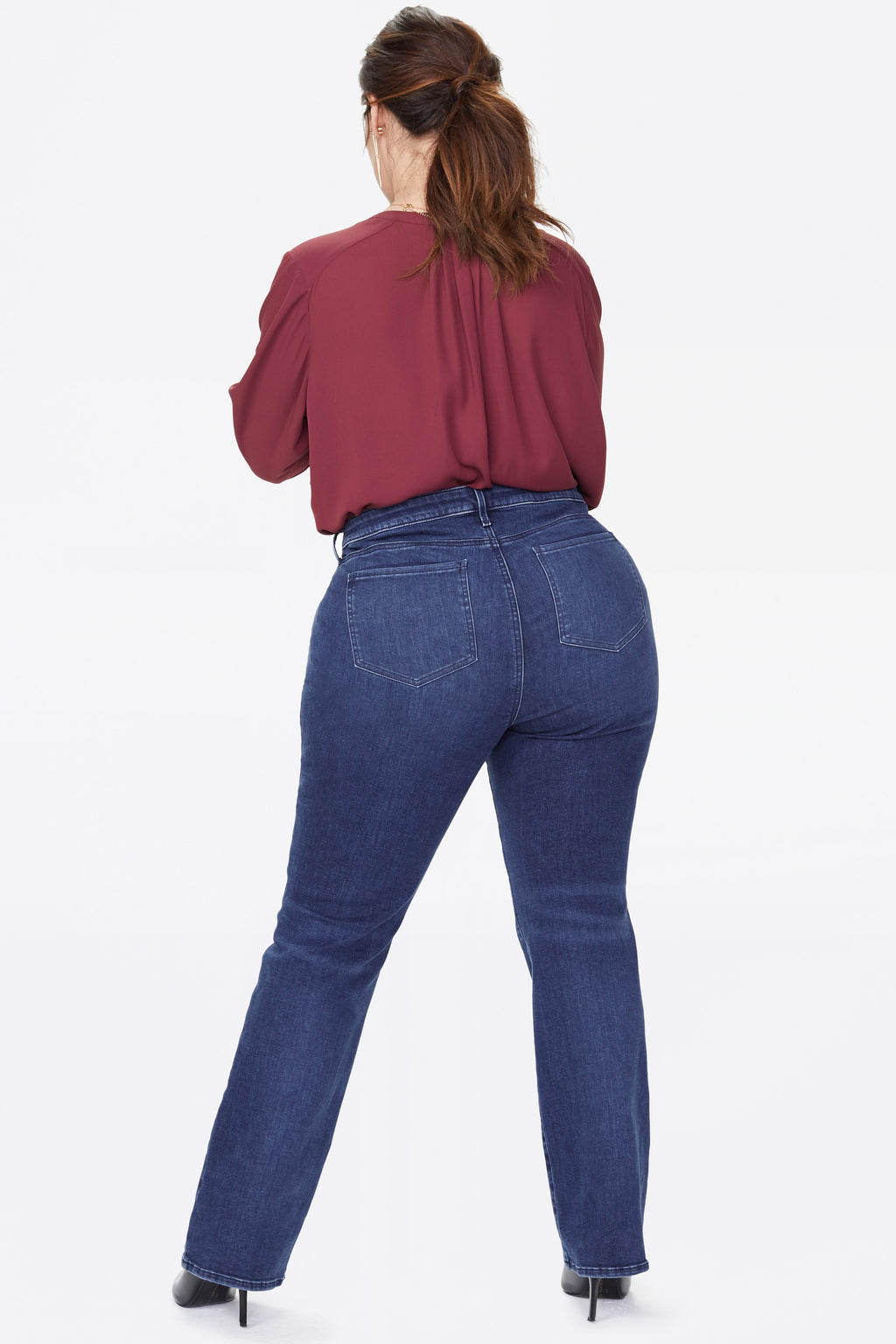 Barbara Bootcut Jeans In Plus Size - Habana