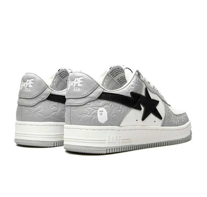 A Bathing Ape Bape Sta Low Grey Black