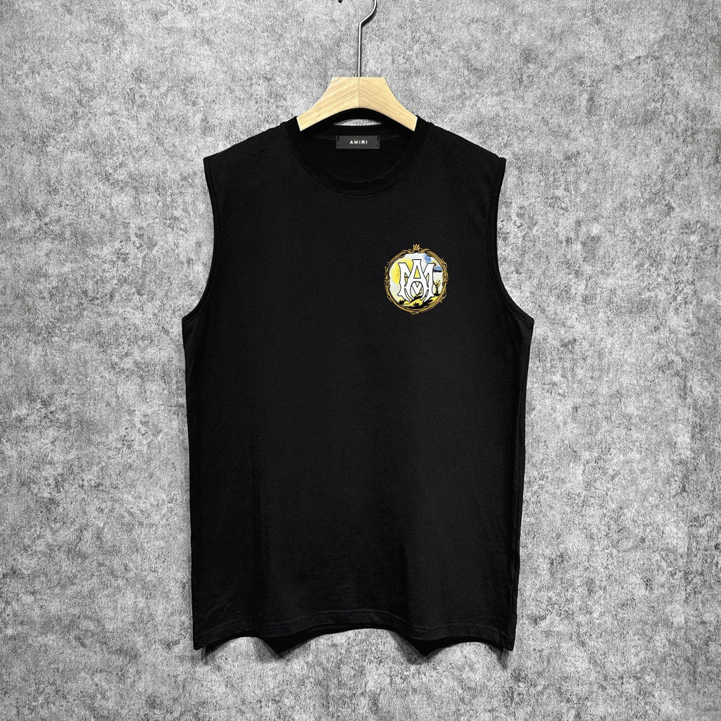 Amiri tank top magic mirror printing