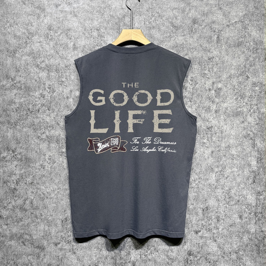 Amiri tank top letter printing