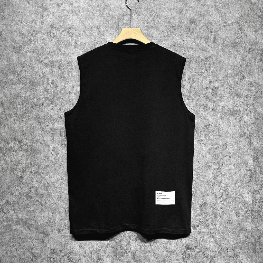 Amiri tank top bandana skull print