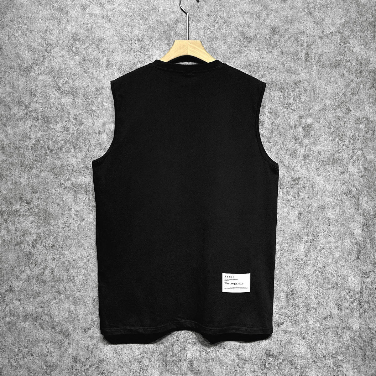 Amiri tank top bandana skull print