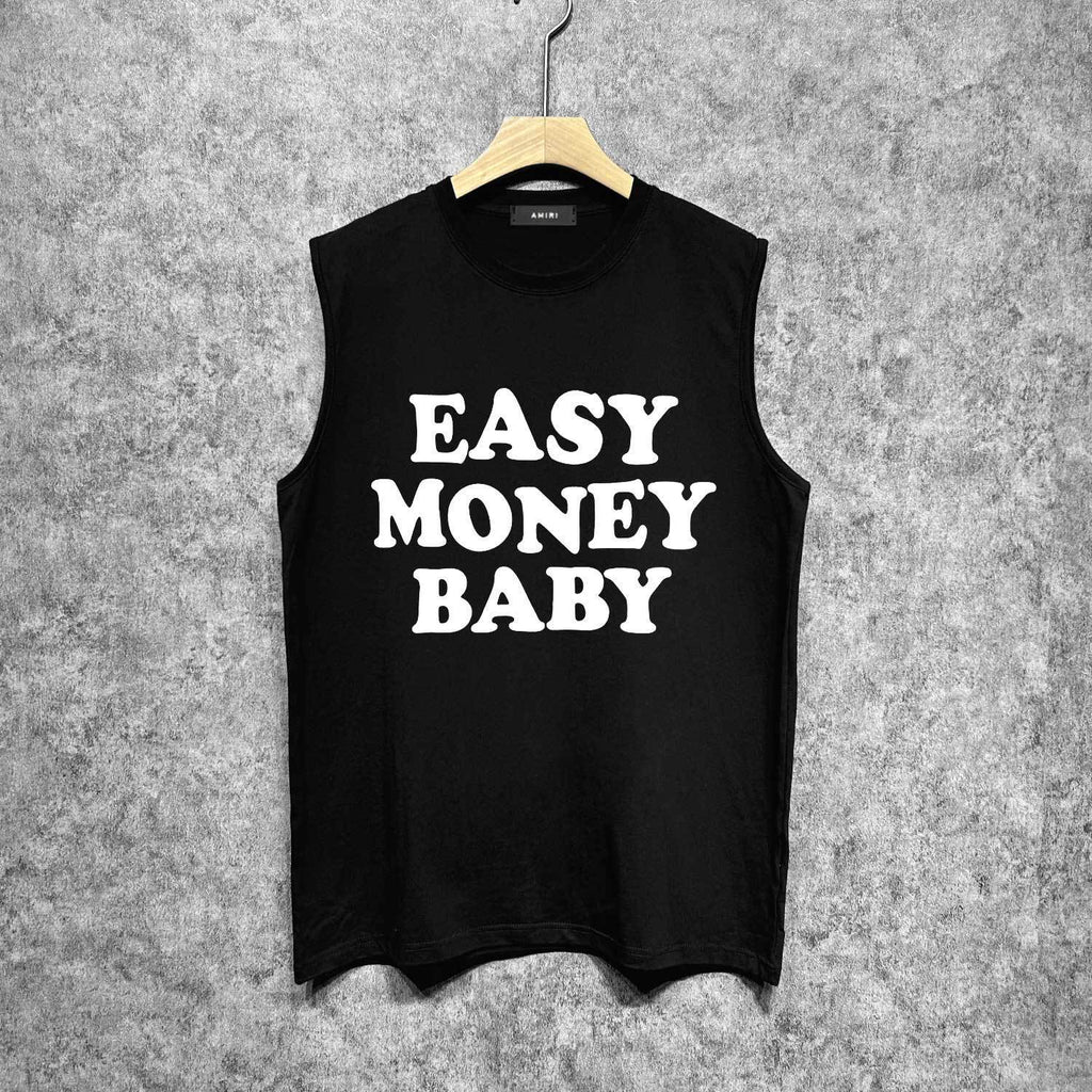 Amiri tank top fat letterprinting