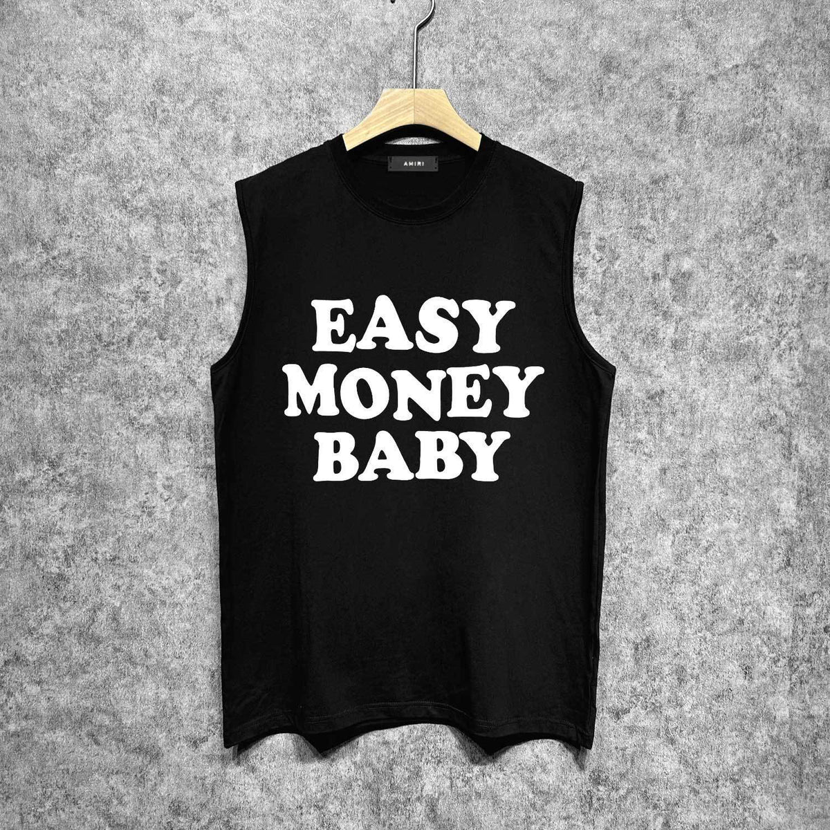 Amiri tank top fat letterprinting