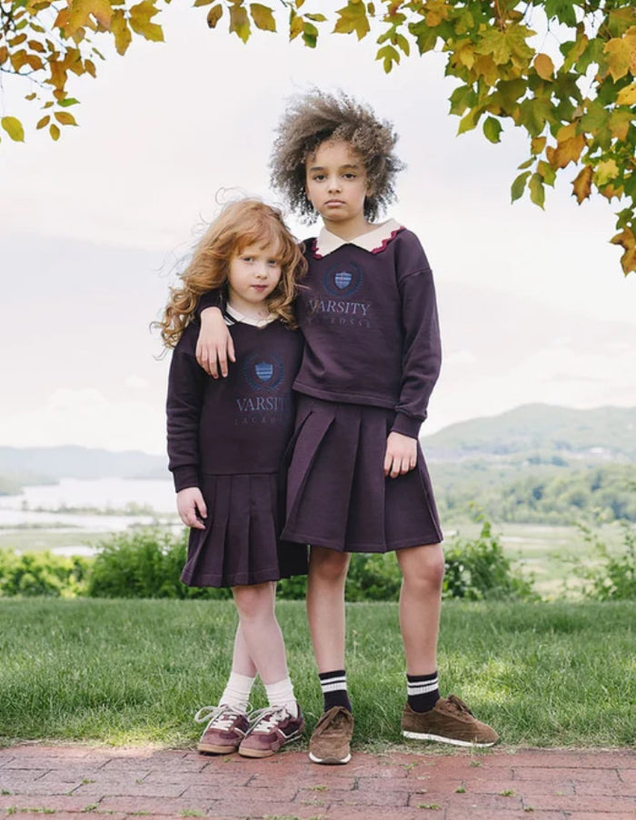 Analogie Plum Fan Club Skirt