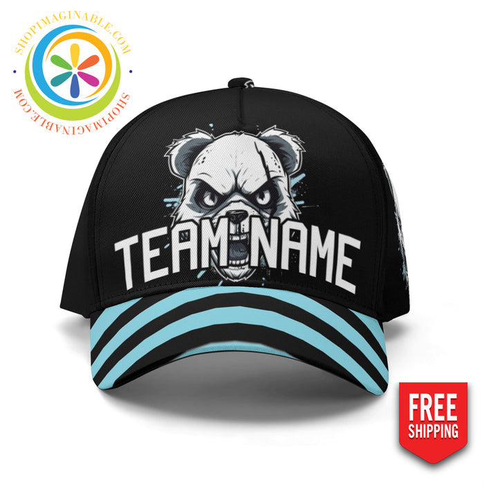 Angry Panda Baseball Hat