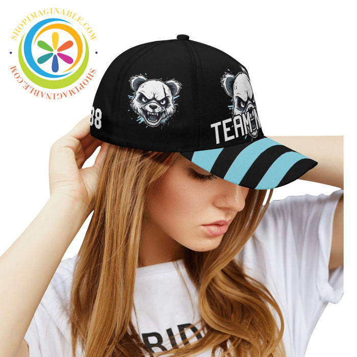 Angry Panda Baseball Hat