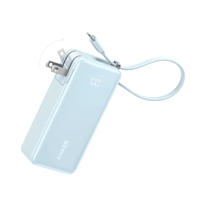 Built-In Lightning Cable / Ice Lake Blue