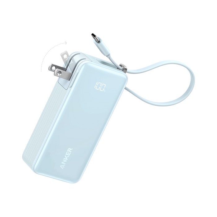 Built-In USB-C Cable / Ice Lake Blue
