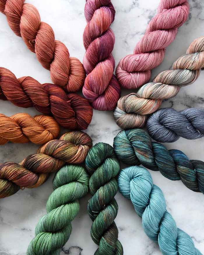 Destination Yarn fingering weight yarn Antelope Canyon