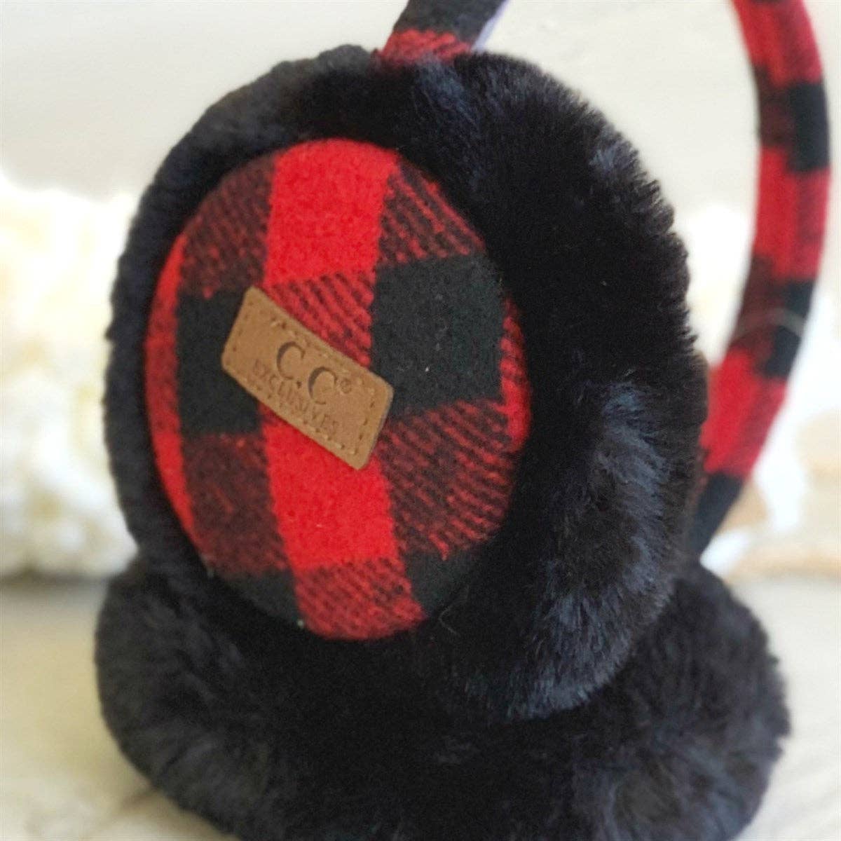 CC Buffalo Plaid Earmuff