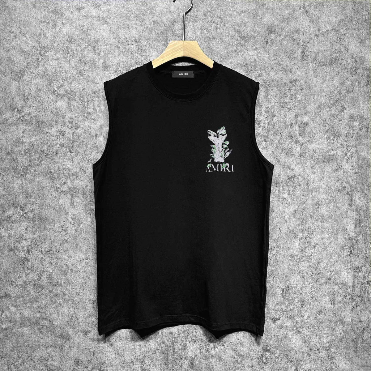Amiri tank top angel printing