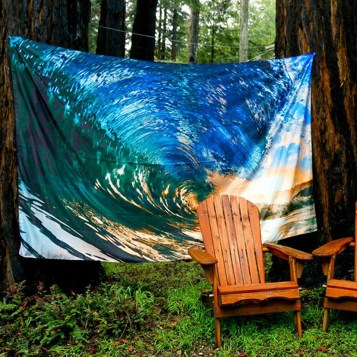 Barrel Sunset by Third Eye Tapestries