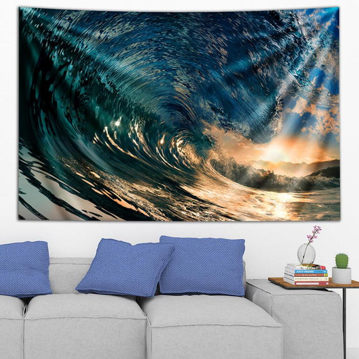 Barrel Sunset by Third Eye Tapestries