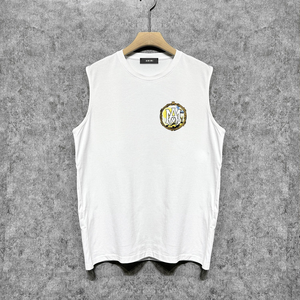 Amiri tank top magic mirror printing