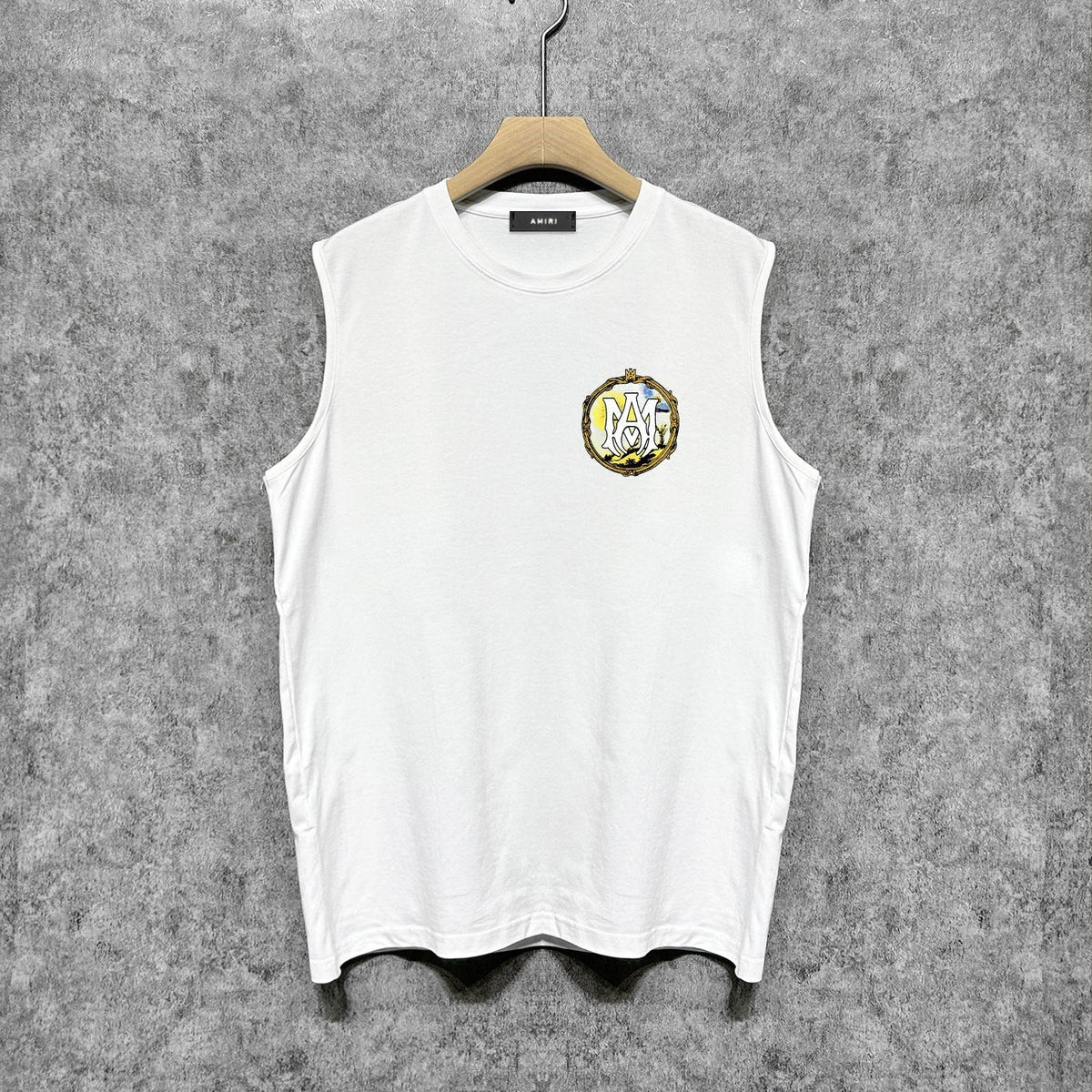 Amiri tank top magic mirror printing