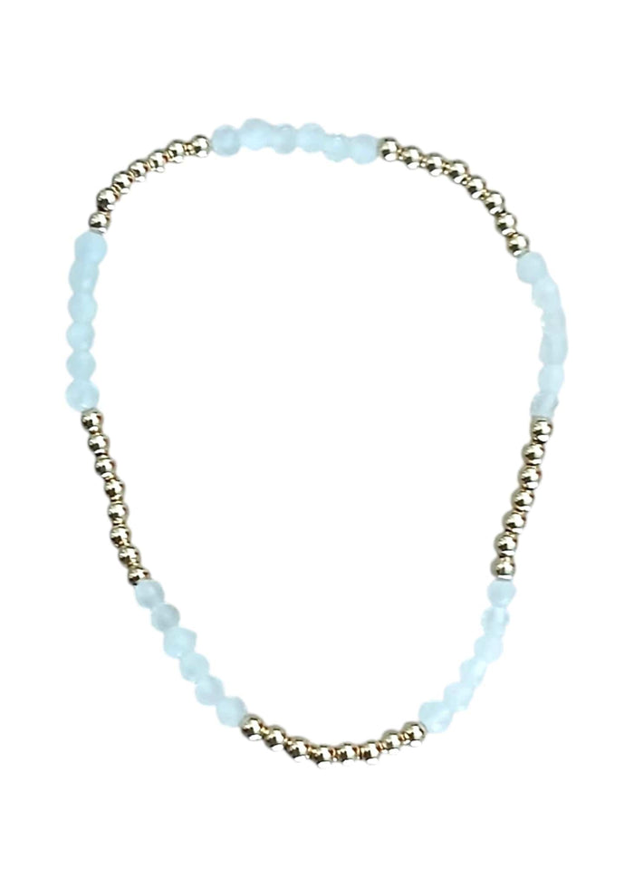 Blissful Pattern 2.5mm Bead Bracelet - Moonstone e.newton Designs BRACELET