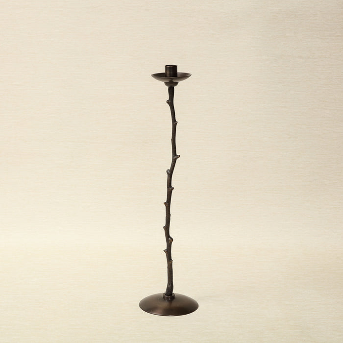 Bronze Branch Candlesticks