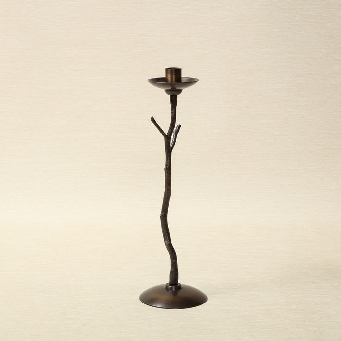 Bronze Branch Candlesticks