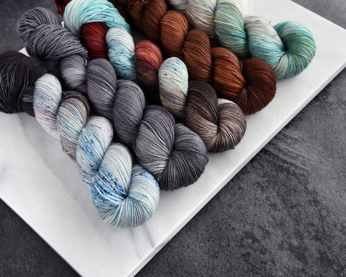 Destination Yarn fingering weight yarn Postcard (Fingering Weight) Brownstone