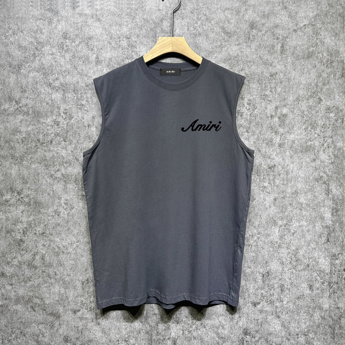Amiri tank top new font printing